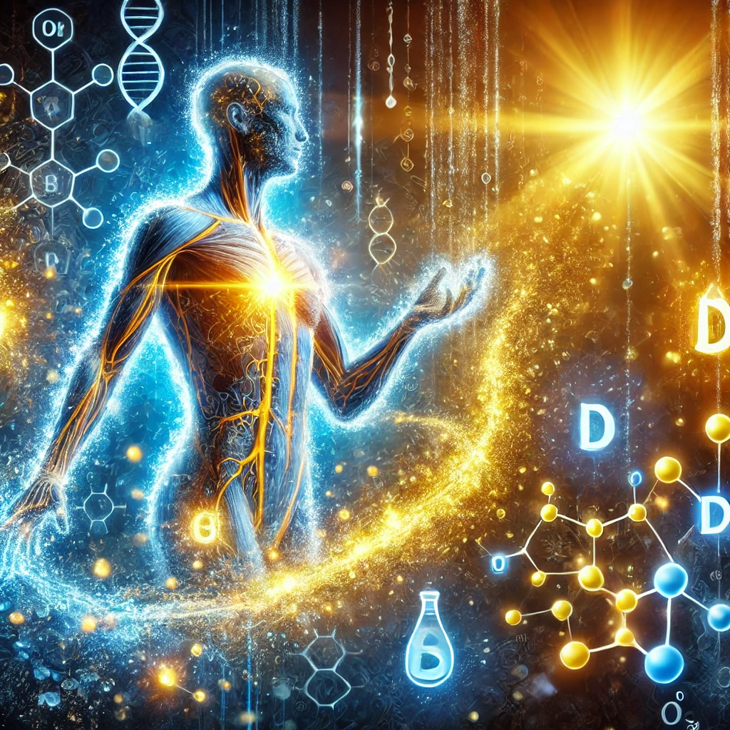 An-allegorical-representation-of-sodium-and-potassium-absorption-as-electrolyte-supplements.-The-image-depicts-a-human-body-absorbing-these-elements